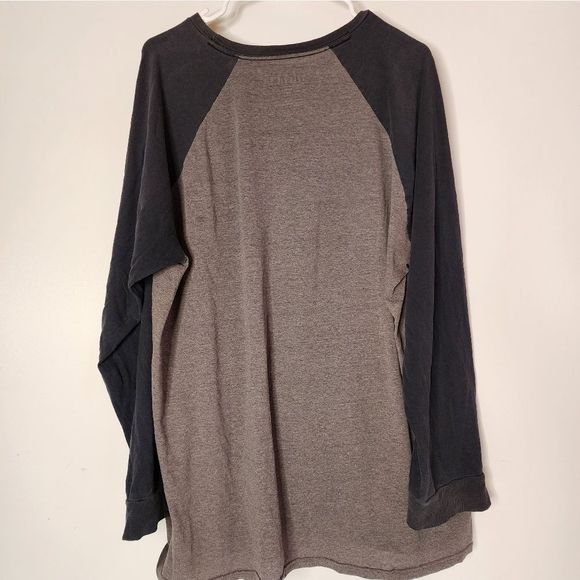 Nirvana smiley face tee 2xl grey black distressed - Picture 2 of 8